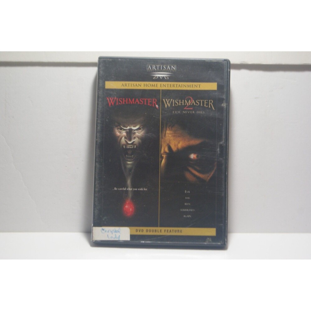 The Wishmaster/ Wishmaster 2 Dvd Set Action Horror w/Jinn 2005